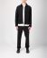 MA+ Maurizio Amadei J250Z PLP Men Zipped Trucker Jacket Herren Jacke paper linen black hide m 3