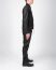 MA+ Maurizio Amadei J250Z+ SY10 Men Zipped Trucker Jacket Silver Crosses Herren Leder Jacke cow leather black hide m 10