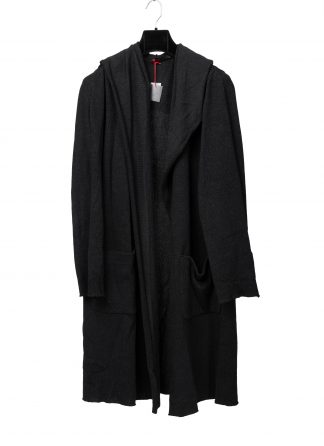MA+ Maurizio Amadei NC328 NCP Men Hooded Cardigan Jacket Herren Jacke cotton paper black hide m 1