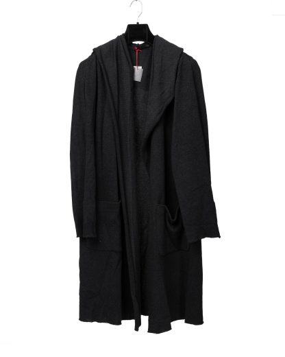 MA+ Maurizio Amadei NC328 NCP Men Hooded Cardigan Jacket Herren Jacke cotton paper black hide m 1