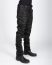 MA+ Maurizio Amadei P211 SY 1.0 Men 5 Pocket Medium Fit Pants Herren Leder Hose cow leather black hide m 4