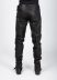 MA+ Maurizio Amadei P211 SY 1.0 Men 5 Pocket Medium Fit Pants Herren Leder Hose cow leather black hide m 6