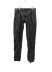 MA+ Maurizio Amadei P211+ SY 1.0 Men 5 Pocket Medium Fit Pants With Silver Crosses Herren Leder Hose cow leather black hide m 1