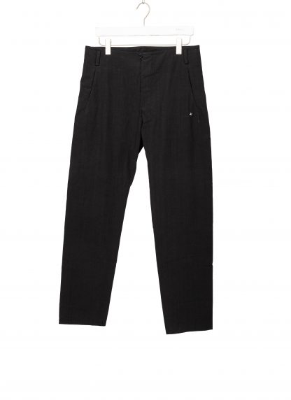 MA+ Maurizio Amadei P383 CMR Men 3 Pocket Straight Leg Medium Fit Pants Herren Hose Trousers cotton black hide m 1