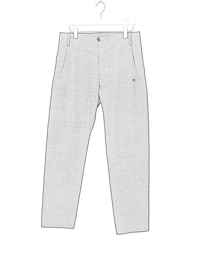 MA+ Maurizio Amadei P383 CMR Men 3 Pocket Straight Leg Medium Fit Pants Herren Hose Trousers cotton black hide m 2