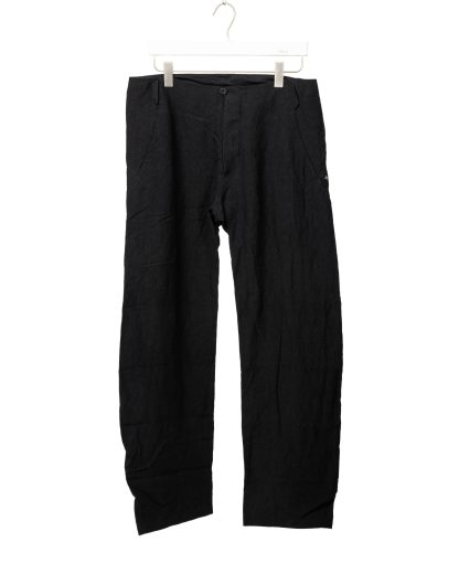 MA+ Maurizio Amadei P431 LCM4 Men 6 Pocket Wide Pants Herren Hose Trousers cotton black hide m 1