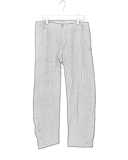 MA+ Maurizio Amadei P431 LCM4 Men 6 Pocket Wide Pants Herren Hose Trousers cotton black hide m 2