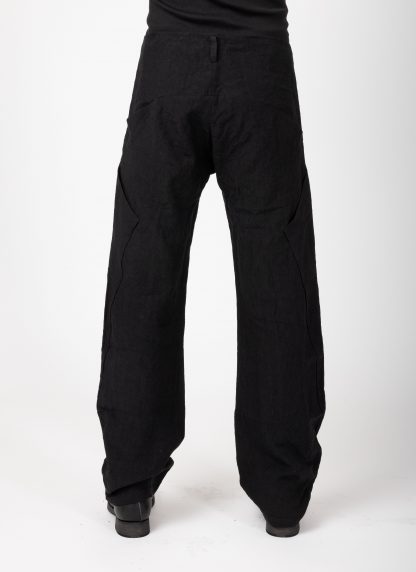 MA+ Maurizio Amadei P431 LCM4 Men 6 Pocket Wide Pants Herren Hose Trousers cotton black hide m 5