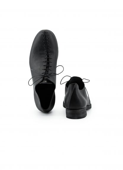 MA+ Maurizio Amadei S1Q1 VA15 Men Lace Stitched Shoe Shoe Derby Herren Schuh vachetta cow leather black hide m 1