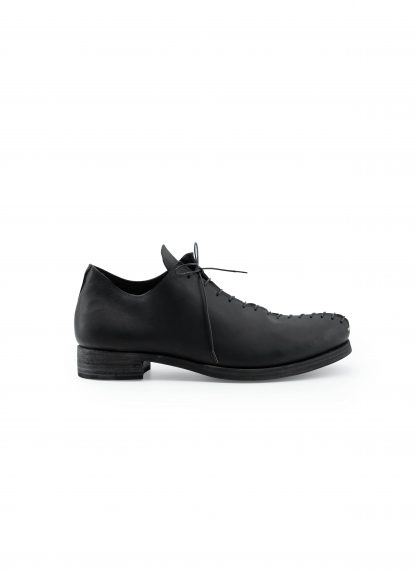 MA+ Maurizio Amadei S1Q1 VA15 Men Lace Stitched Shoe Shoe Derby Herren Schuh vachetta cow leather black hide m 3