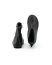 MA+ Maurizio Amadei S93N31Z R SY10 Men Barefoot Back Zip Boot Sneaker Shoe Herren Schuh cow leather black hide m 1