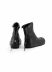MA+ Maurizio Amadei S93N31Z R SY10 Men Barefoot Back Zip Boot Sneaker Shoe Herren Schuh cow leather black hide m 10
