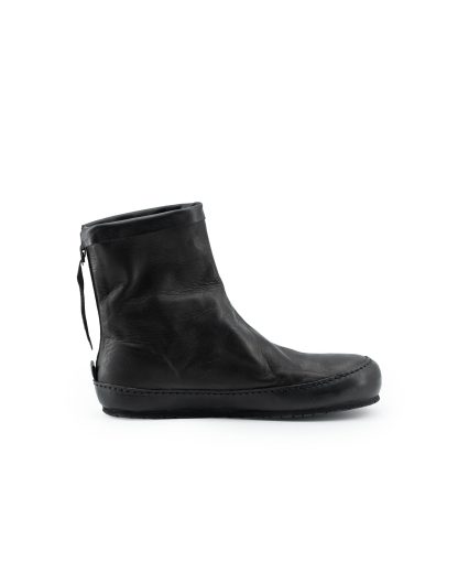 MA+ Maurizio Amadei S93N31Z R SY10 Men Barefoot Back Zip Boot Sneaker Shoe Herren Schuh cow leather black hide m 4