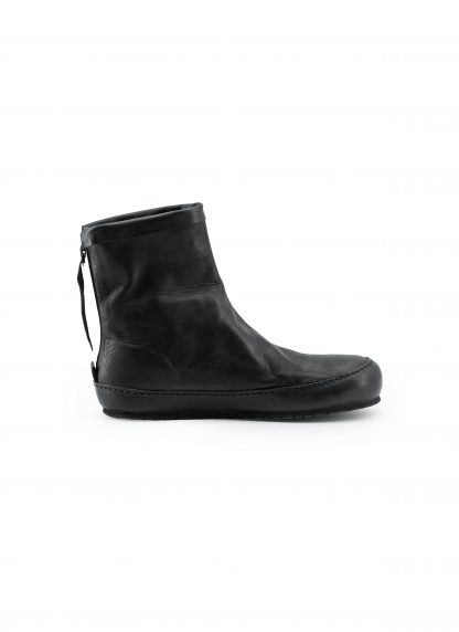 MA+ Maurizio Amadei S93N31Z R SY10 Men Barefoot Back Zip Boot Sneaker Shoe Herren Schuh cow leather black hide m 4