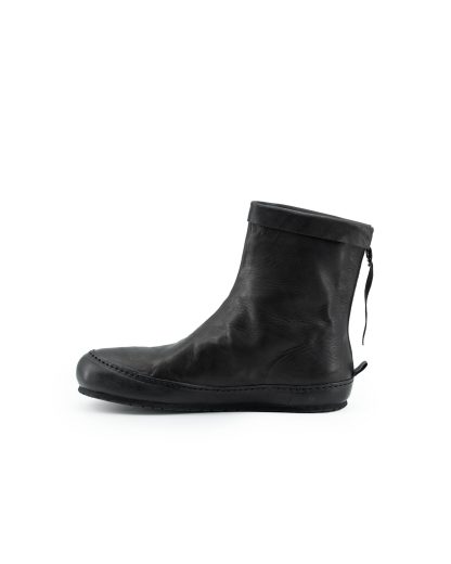 MA+ Maurizio Amadei S93N31Z R SY10 Men Barefoot Back Zip Boot Sneaker Shoe Herren Schuh cow leather black hide m 6