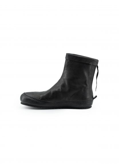 MA+ Maurizio Amadei S93N31Z R SY10 Men Barefoot Back Zip Boot Sneaker Shoe Herren Schuh cow leather black hide m 6