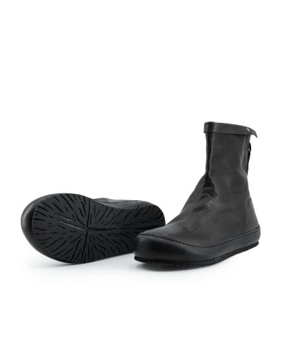 MA+ Maurizio Amadei S93N31Z R SY10 Men Barefoot Back Zip Boot Sneaker Shoe Herren Schuh cow leather black hide m 9