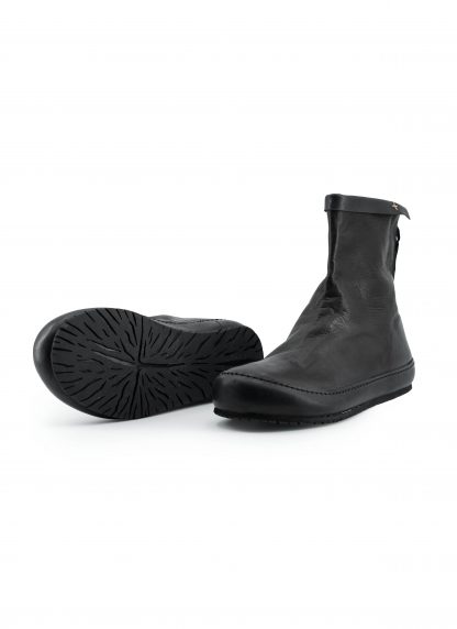 MA+ Maurizio Amadei S93N31Z R SY10 Men Barefoot Back Zip Boot Sneaker Shoe Herren Schuh cow leather black hide m 9