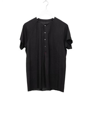 MA+ Maurizio Amadei T261C JCL10 Men Henley Raglan Short Sleeve Medium Fit T Shirt Herren tee cotton black hide m 1