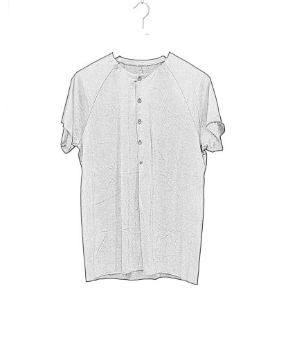 MA+ Maurizio Amadei T261C JCL10 Men Henley Raglan Short Sleeve Medium Fit T Shirt Herren tee cotton black hide m 2