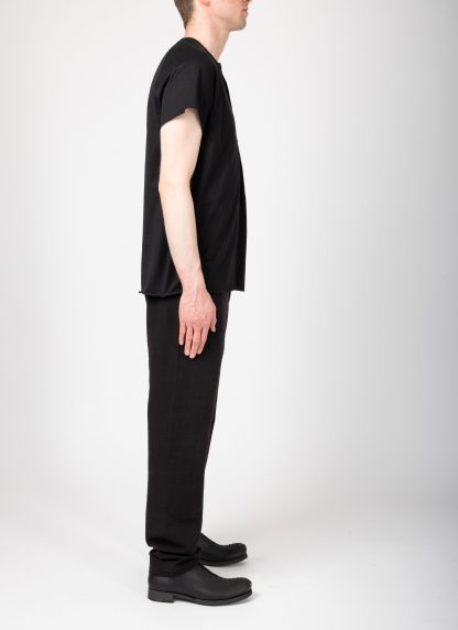 MA+ Maurizio Amadei T261C JCL10 Men Henley Raglan Short Sleeve Medium Fit T Shirt Herren tee cotton black hide m 4