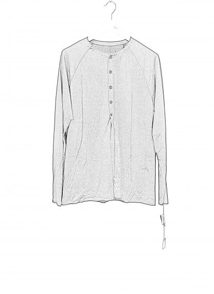 MA+ Maurizio Amadei T261D JCL10 Men Henley Raglan Long Sleeve Medium Fit T Shirt Herren tee cotton black hide m 2