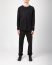 MA+ Maurizio Amadei T261D JCL10 Men Henley Raglan Long Sleeve Medium Fit T Shirt Herren tee cotton black hide m 3