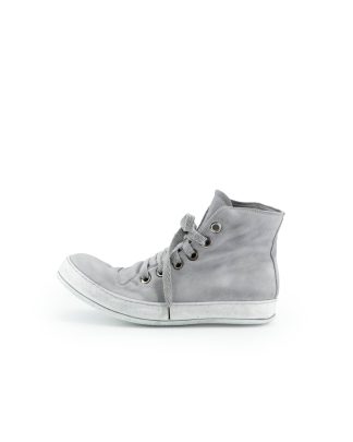 ADICIANNOVEVENTITRE A1923 AUGUSTA S2 Men Sneaker Herren Schuh light grey horse leather white rubber sole hide m 1