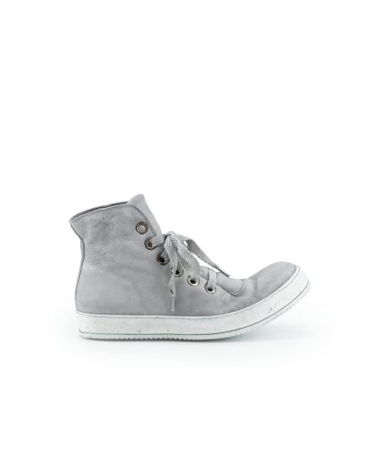 ADICIANNOVEVENTITRE A1923 AUGUSTA S2 Men Sneaker Herren Schuh light grey horse leather white rubber sole hide m 3