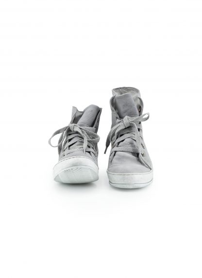 ADICIANNOVEVENTITRE A1923 AUGUSTA S2 Men Sneaker Herren Schuh light grey horse leather white rubber sole hide m 5