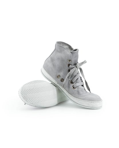 ADICIANNOVEVENTITRE A1923 AUGUSTA S2 Men Sneaker Herren Schuh light grey horse leather white rubber sole hide m 8