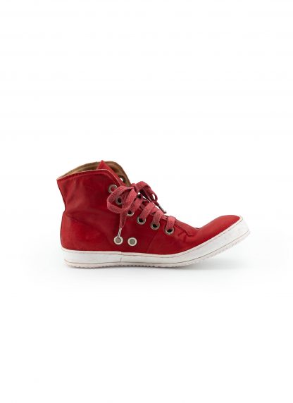 ADICIANNOVEVENTITRE A1923 AUGUSTA S2 Men Sneaker Herren Schuh red horse leather white rubber sole hide m 4