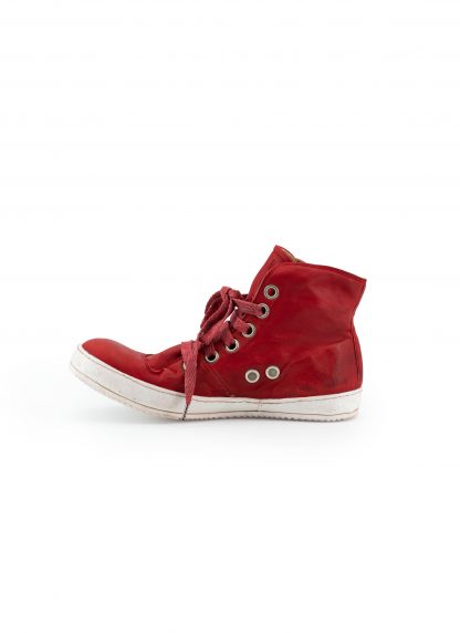 ADICIANNOVEVENTITRE A1923 AUGUSTA S2 Men Sneaker Herren Schuh red horse leather white rubber sole hide m 6