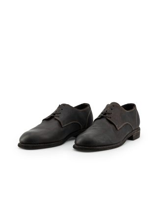 GUIDI 992X CV60T Men Classic Derby Shoe Herren Schuh donkey full grain leather dark brown hide m 1