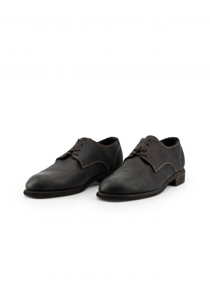 GUIDI 992X CV60T Men Classic Derby Shoe Herren Schuh donkey full grain leather dark brown hide m 1