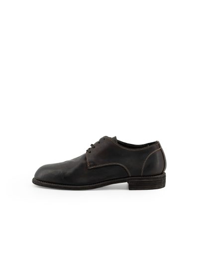 GUIDI 992X CV60T Men Classic Derby Shoe Herren Schuh donkey full grain leather dark brown hide m 3