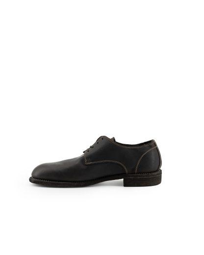 GUIDI 992X CV60T Men Classic Derby Shoe Herren Schuh donkey full grain leather dark brown hide m 6