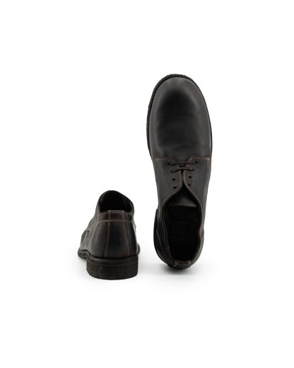 GUIDI 992X CV60T Men Classic Derby Shoe Herren Schuh donkey full grain leather dark brown hide m 9