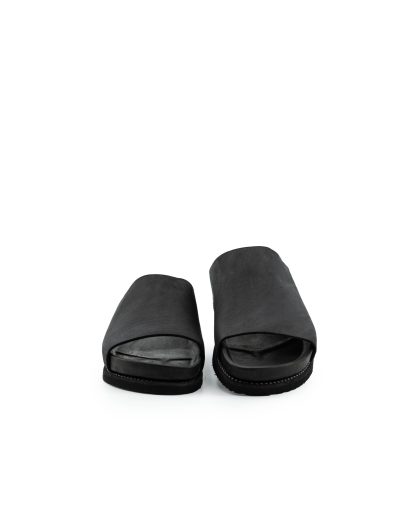 GUIDI BRK06 Men Sandal Shoe Herren Schuh calf back side full grain leather black hide m 7