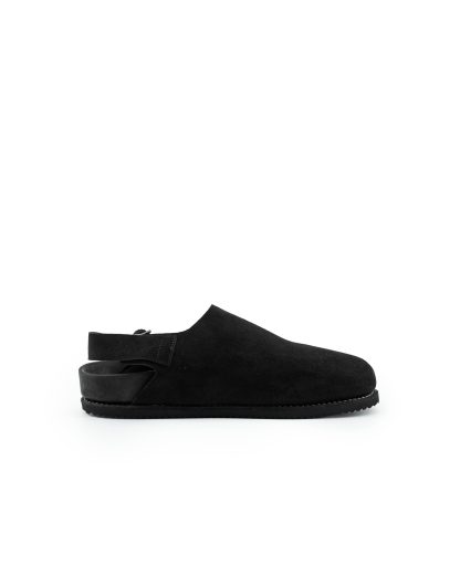 GUIDI BRK10 Men Sling Back Sandal Shoe Herren Schuh calf back side reverse leather black hide m 4