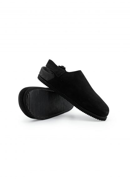 GUIDI BRK10 Men Sling Back Sandal Shoe Herren Schuh calf back side reverse leather black hide m 9