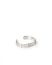 MA+ Maurizio Amadei AB18 Silver Stitched Cross Bracelet Bangle Armreif 925 sterling silver hide m 2
