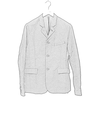 POEME BOHEMIEN GI 12 T 300 99 Men Lined Jacket Herren Jacke Blazer cotton black hide m 2