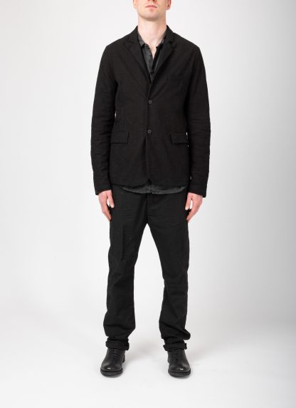 POEME BOHEMIEN GI 12 T 300 99 Men Lined Jacket Herren Jacke Blazer cotton black hide m 4