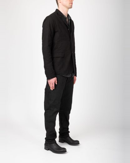 POEME BOHEMIEN GI 12 T 300 99 Men Lined Jacket Herren Jacke Blazer cotton black hide m 5