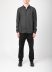 POEME BOHEMIEN SH 01 T 202 80 Men Regular Fit Shirt Herren Hemd linen grey hide m 3