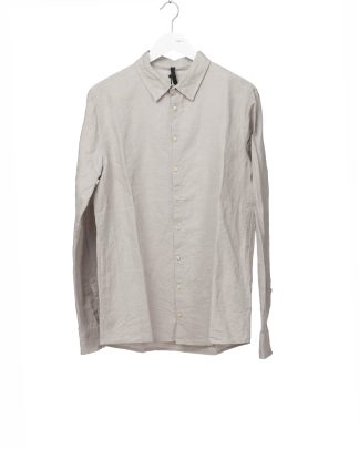 POEME BOHEMIEN SH 01 T 212 60 Men Regular Fit Shirt Herren Hemd cotton linen ice grey hide m 1