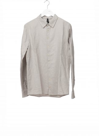 POEME BOHEMIEN SH 01 T 212 60 Men Regular Fit Shirt Herren Hemd cotton linen ice grey hide m 1