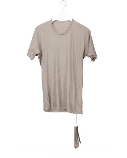 LAYER 0 T Shirt 75 men short sleeve tee herren tshirt cotton dirty light grey hide m 2
