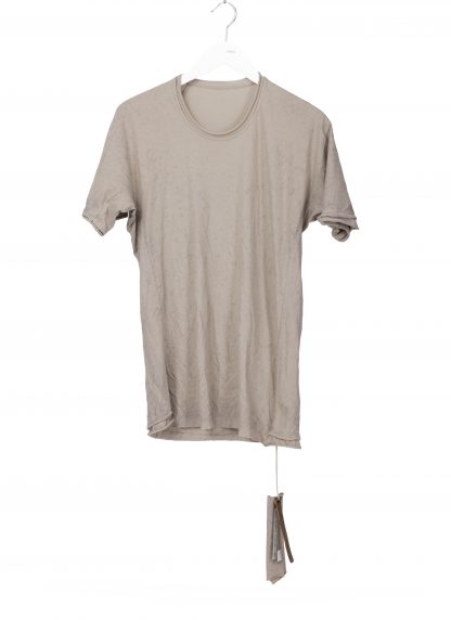 LAYER 0 T Shirt 75 men short sleeve tee herren tshirt cotton dirty light grey hide m 2